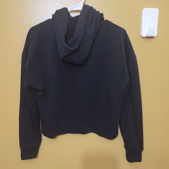 Ladies Cincinnati Bengals Cropped Pullover Hoodie M - Picture 4 of 4